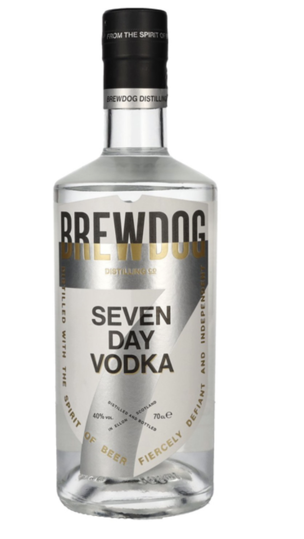 Горілка BrewDog Seven Day Original Vodka 40% 0.7 л